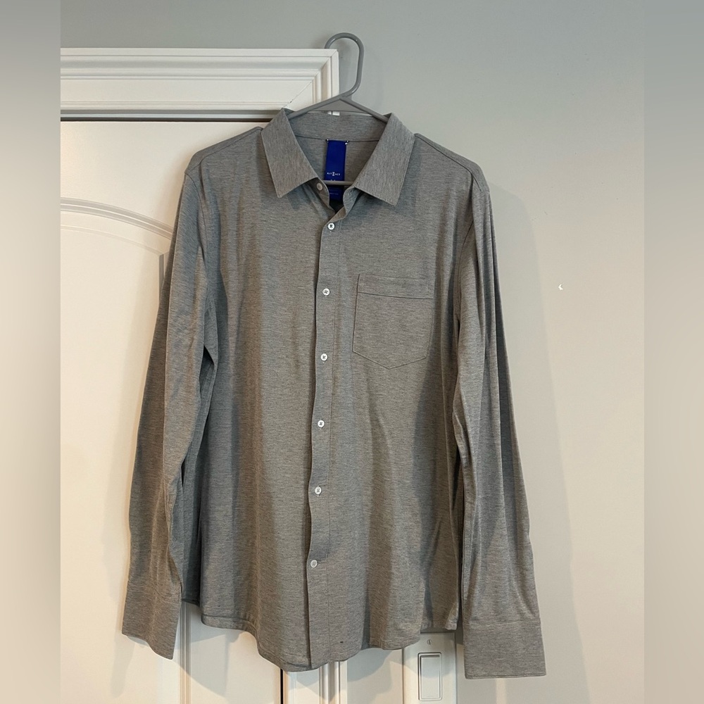 Kit and Ace - City Tech Classic Shirt - Gray - Medium